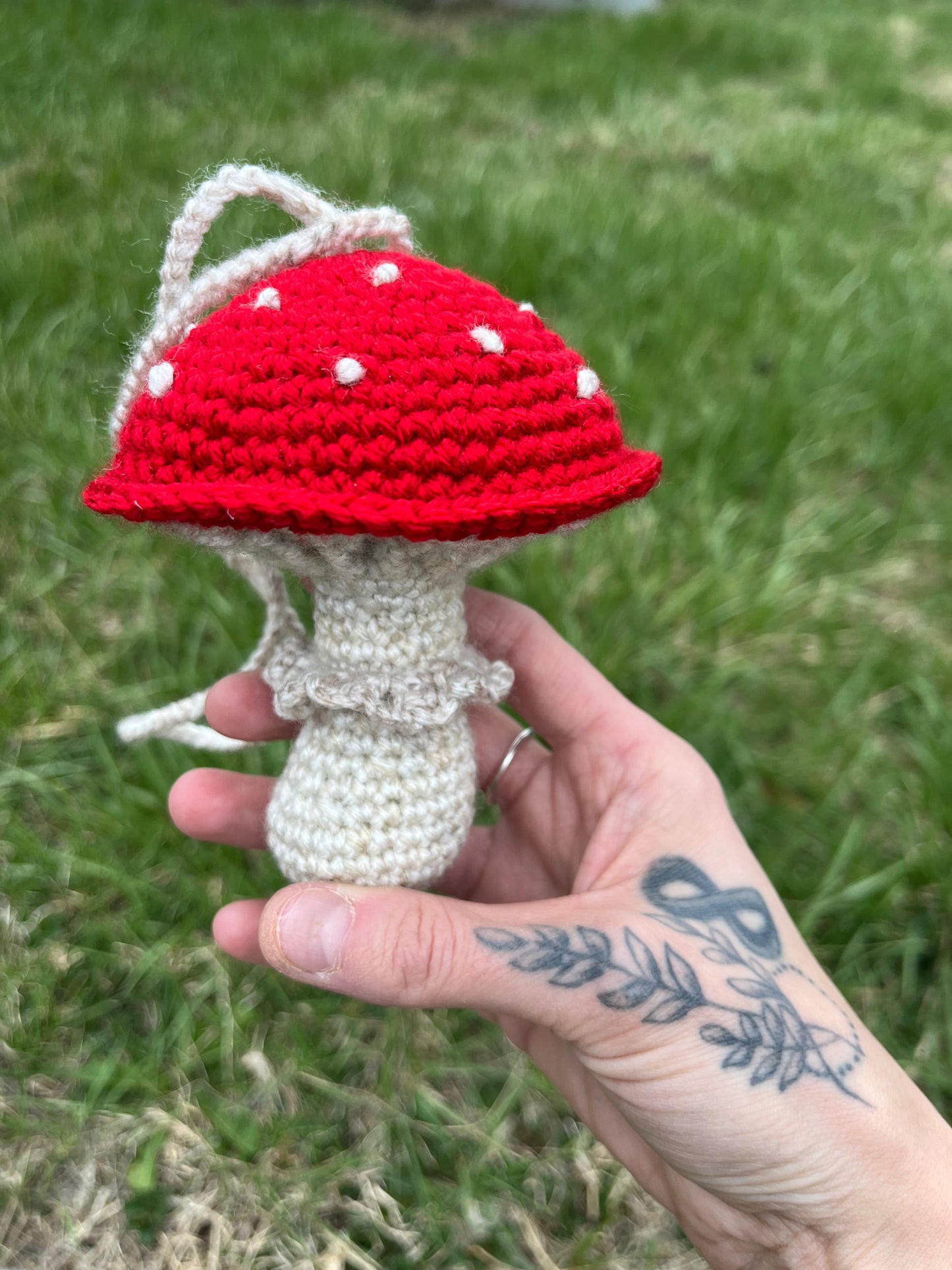 Mushroom Car Charm