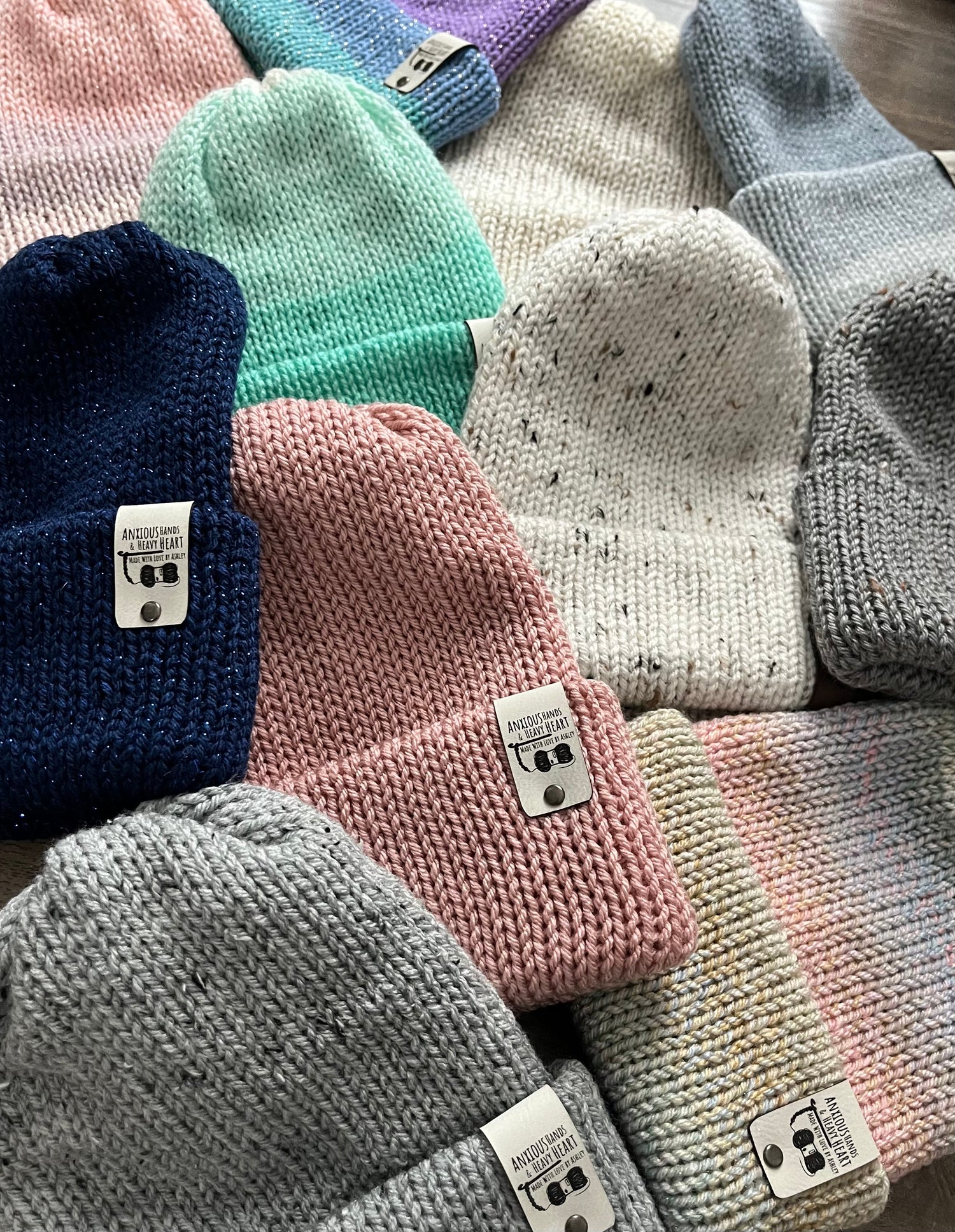 Knitting Machine Beanies