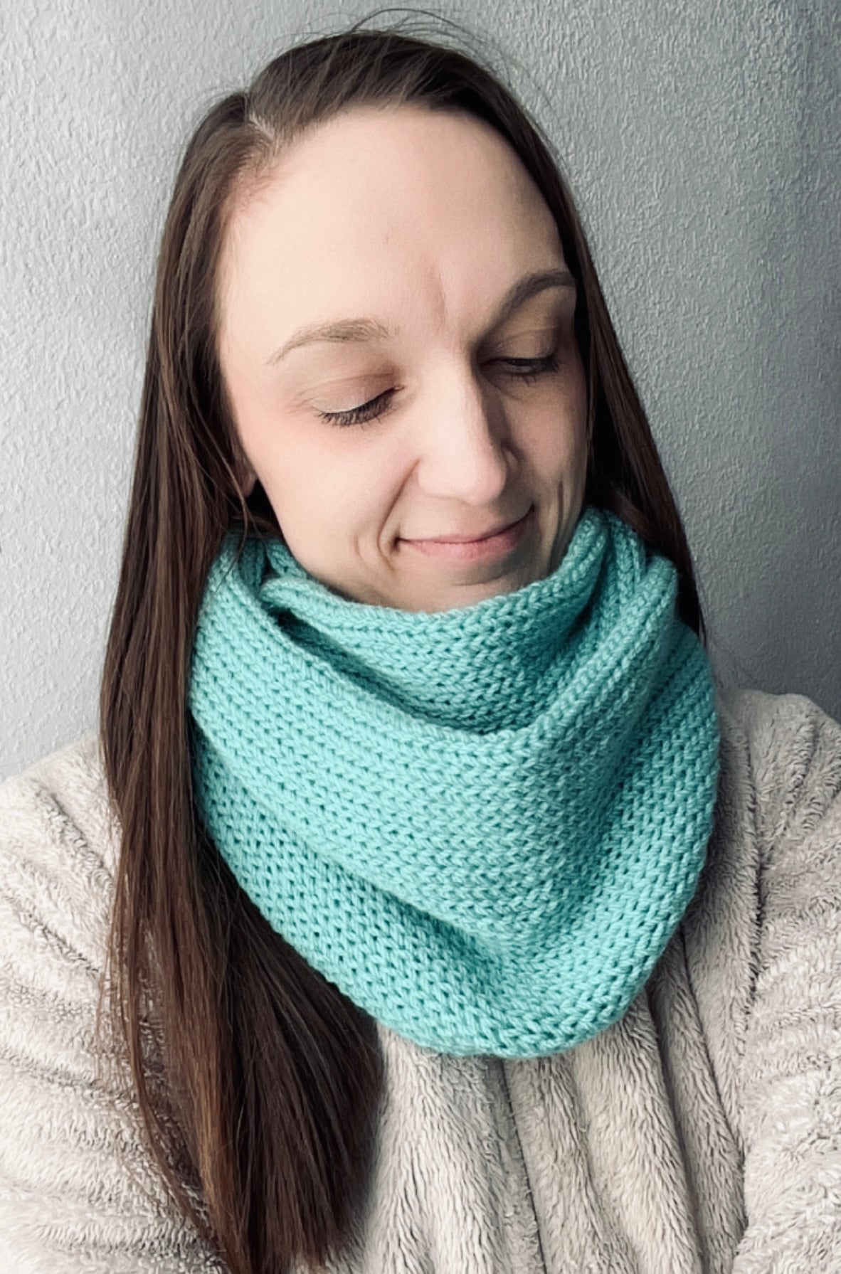 Infinity Cowl - Teal