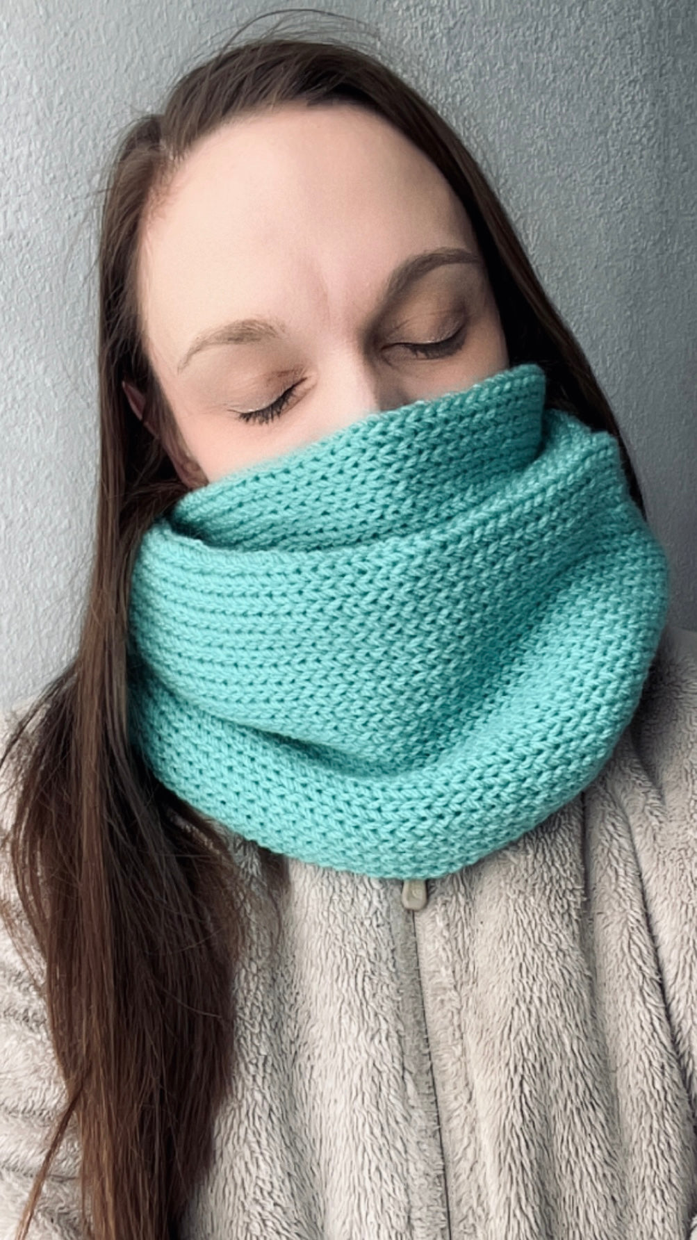 Infinity Cowl - Teal