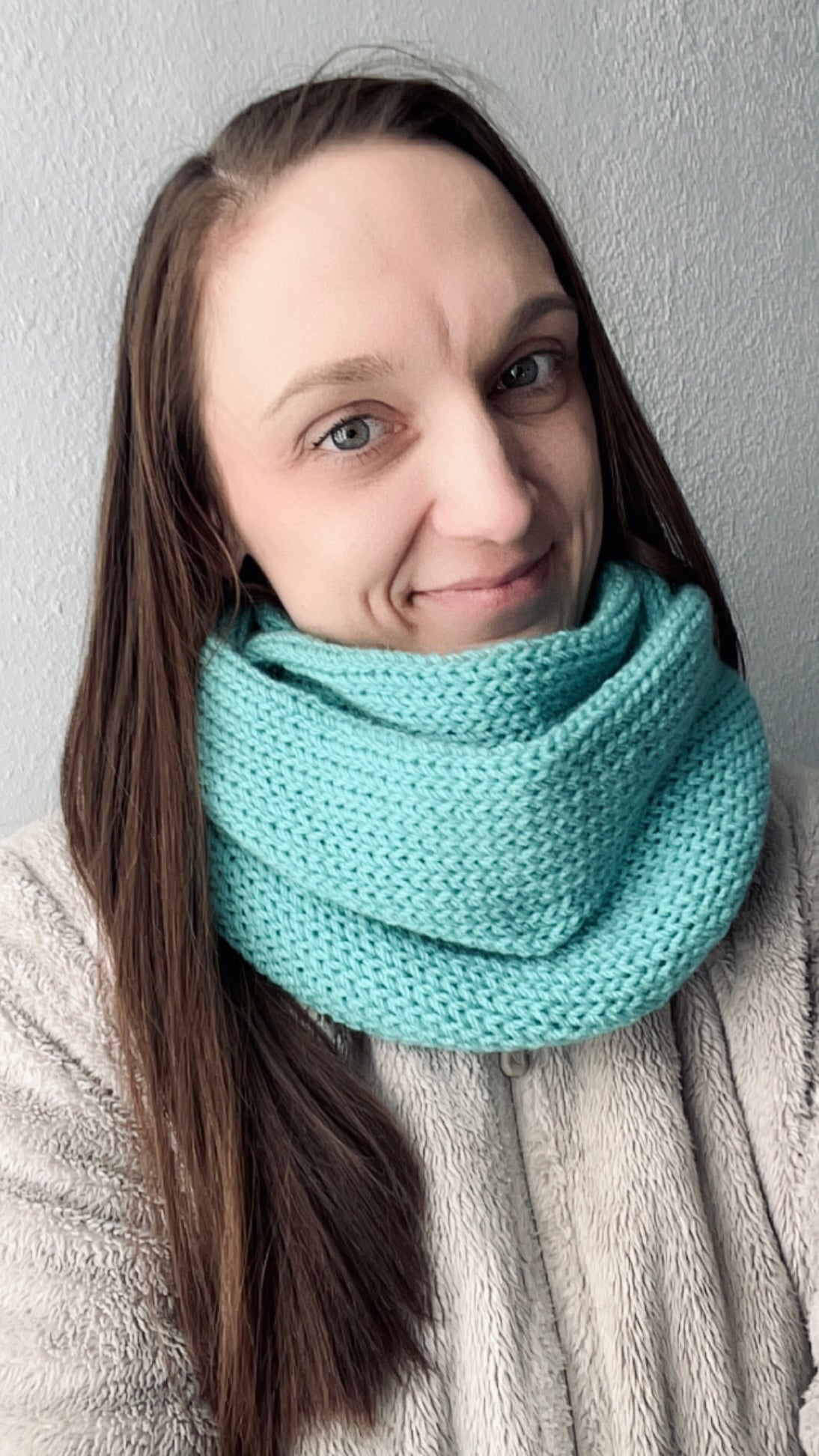 Infinity Cowl - Teal