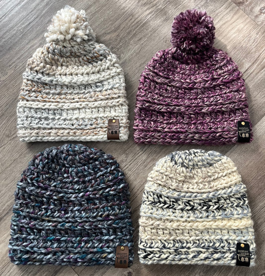 Custom Adult Hat - Super Bulky Yarn