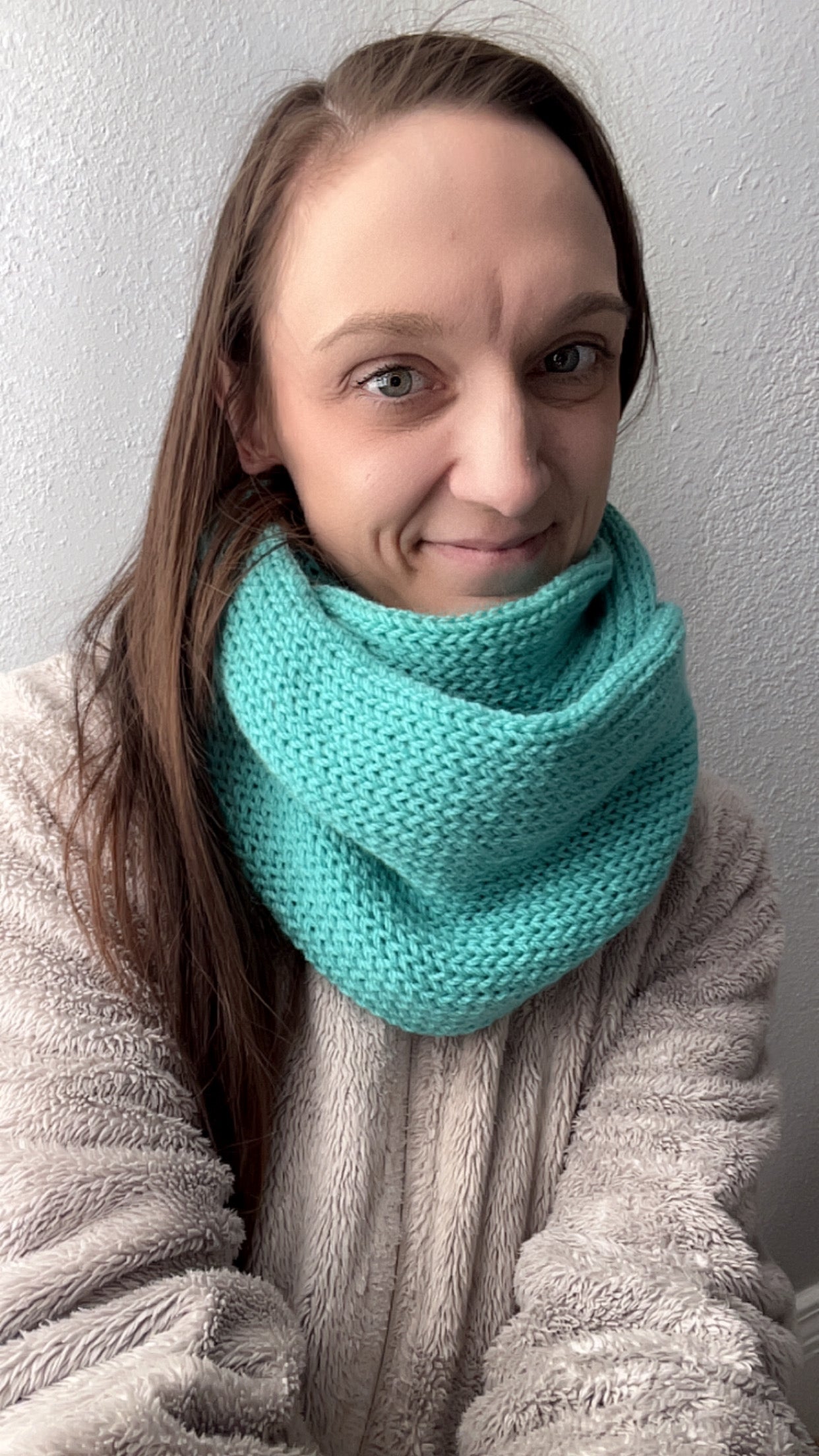 Infinity Cowl - Teal